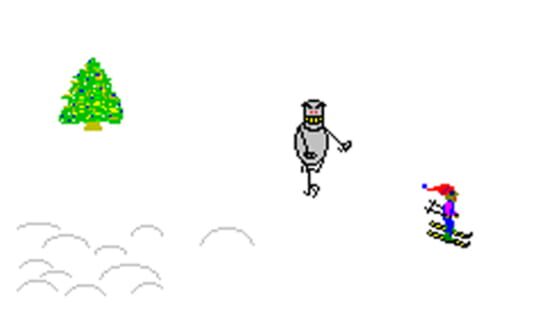 Screenshot for SkiFree