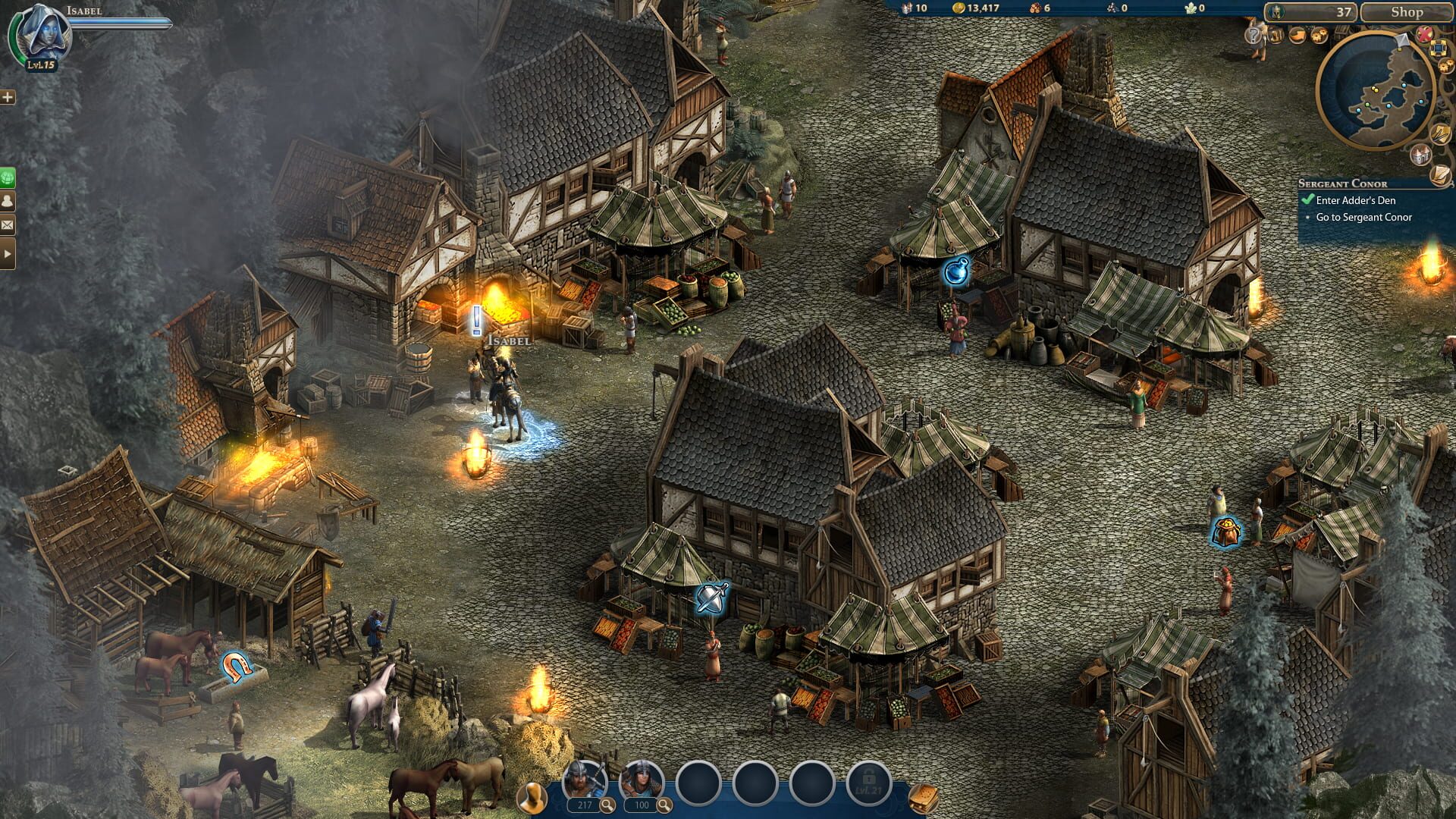 Screenshot for Might & Magic: Heroes Online