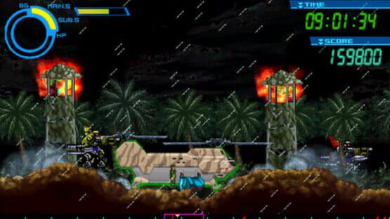 Screenshot for Armored Hunter Gunhound EX