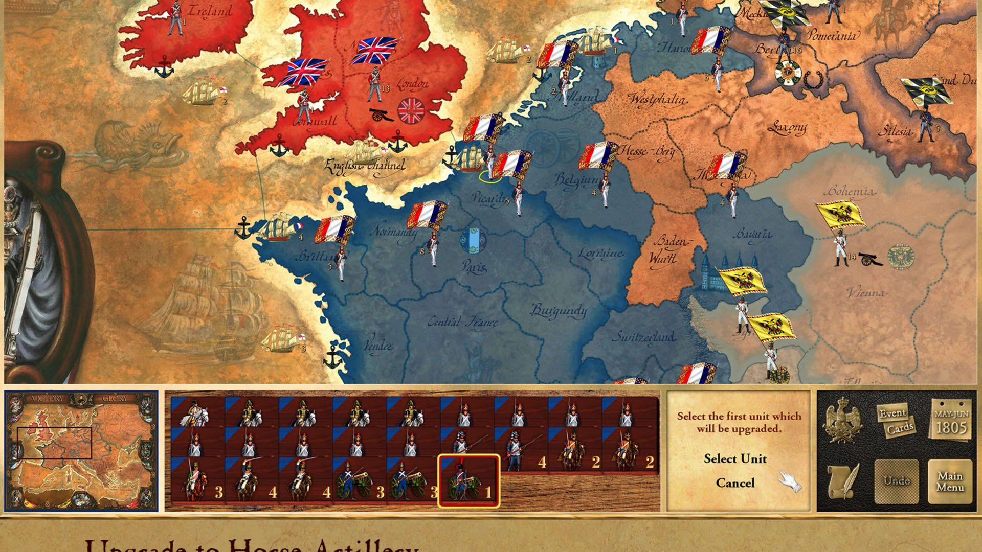 Screenshot for Victory and Glory: Napoleon