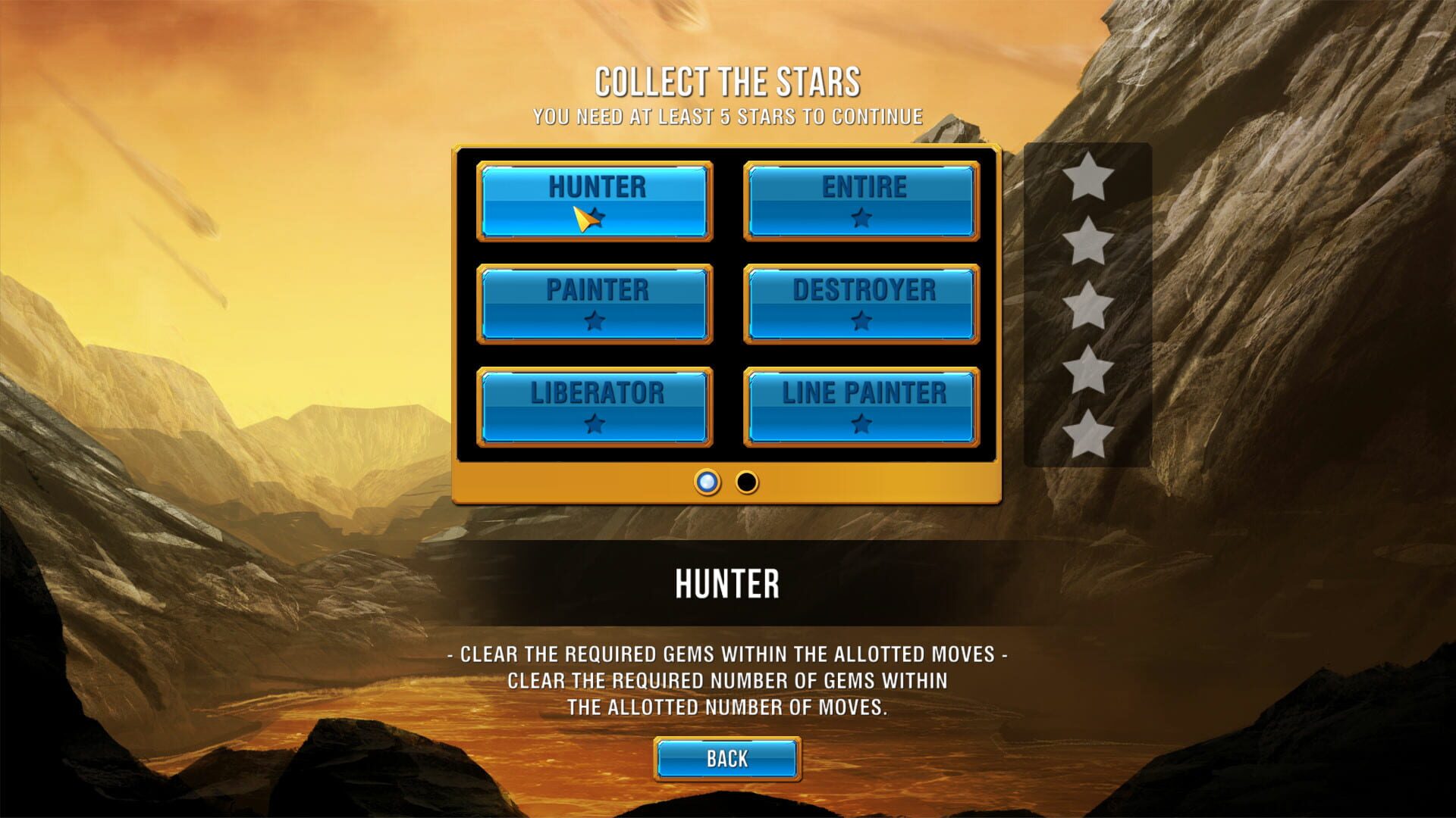 Screenshot for 2 Planets Fire and Ice