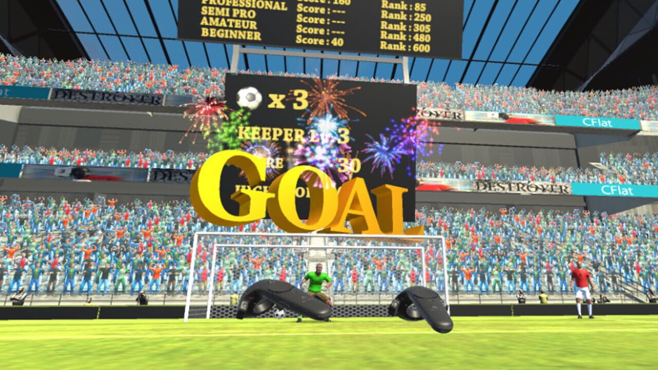 Screenshot for Head It!: VR Soccer Heading Game