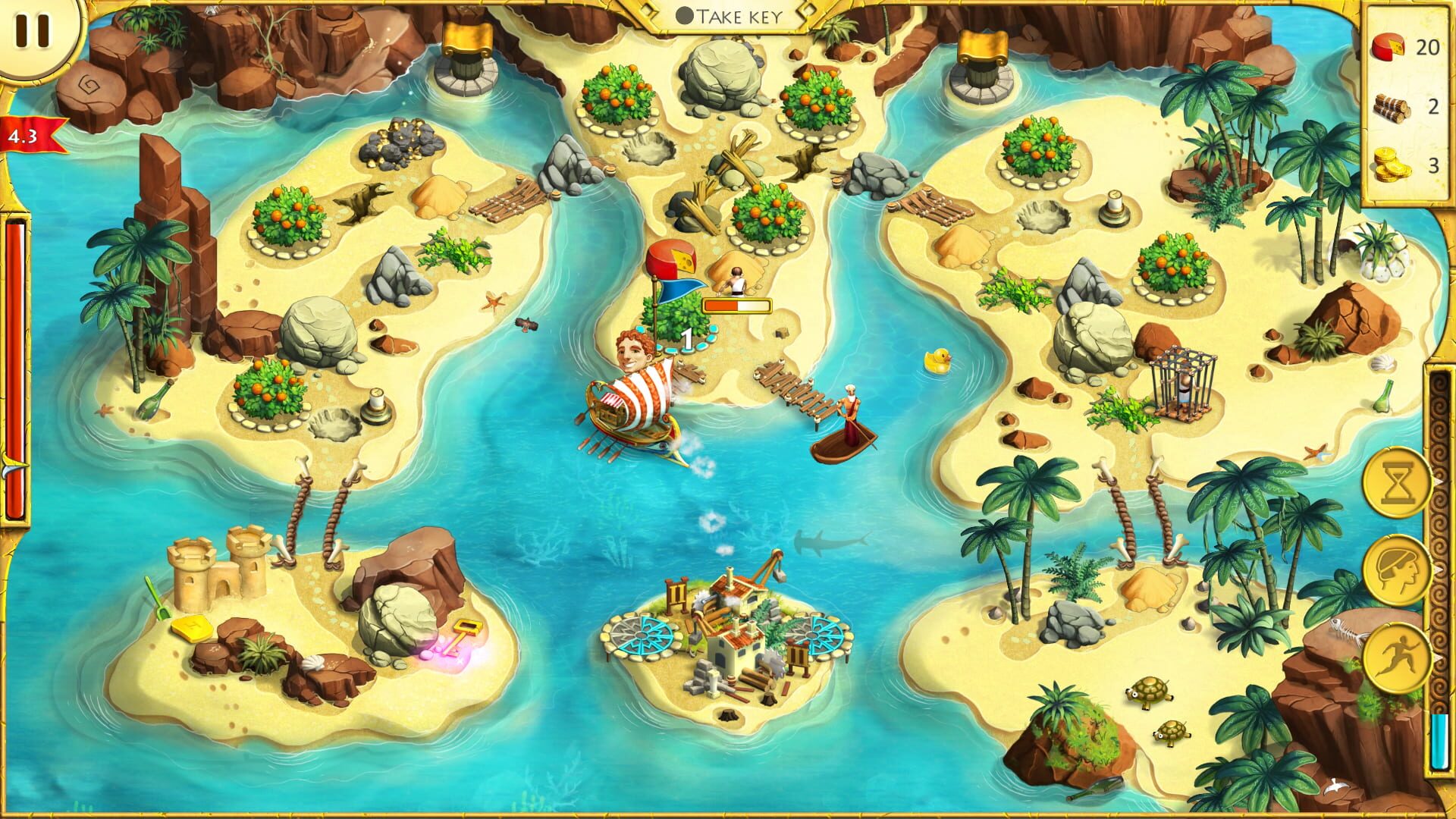 Screenshot for 12 Labours of Hercules II: The Cretan Bull
