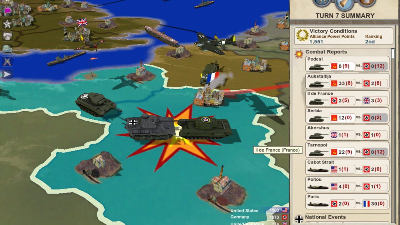 Screenshot for Making History: The Calm & The Storm
