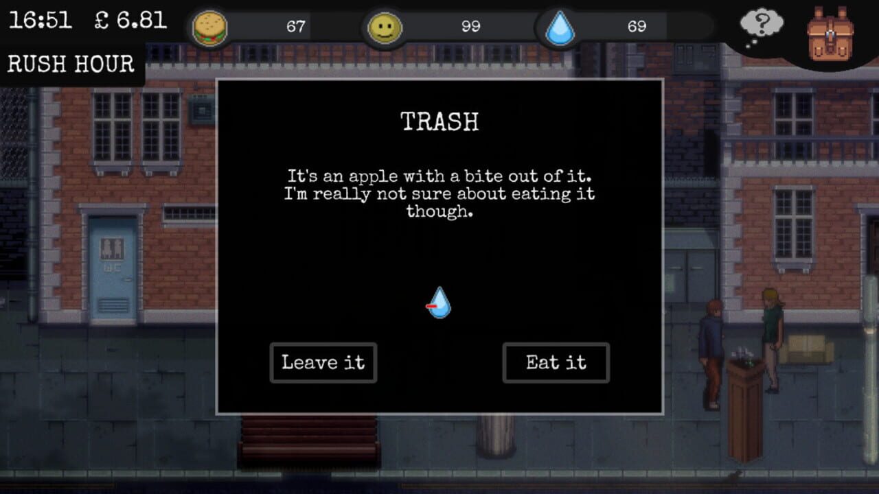 Screenshot for Change: A Homeless Survival Experience