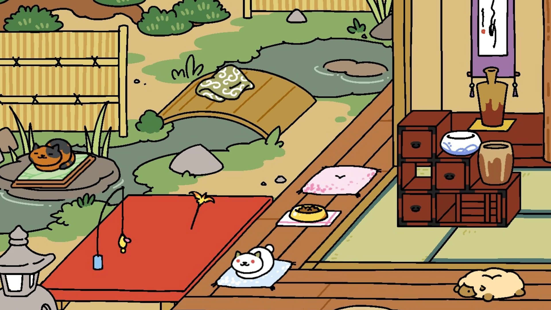 Screenshot for Neko Atsume: Kitty Collector