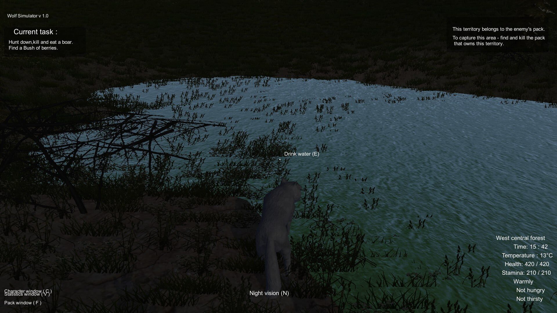 Screenshot for Wolf Simulator