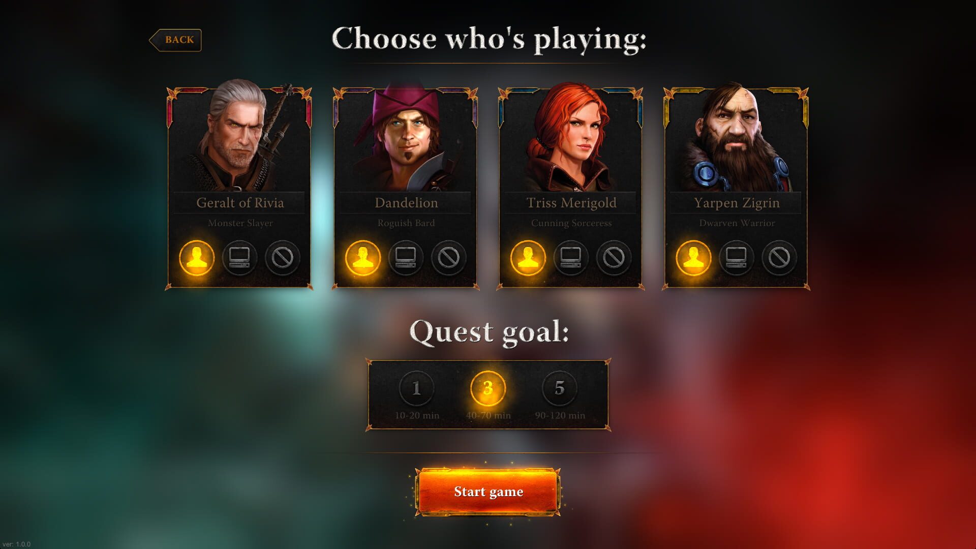 Screenshot for The Witcher: Adventure Game
