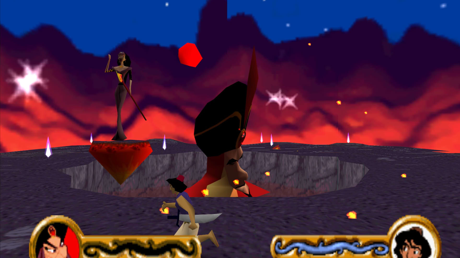 Screenshot for Disney's Aladdin in Nasira's Revenge