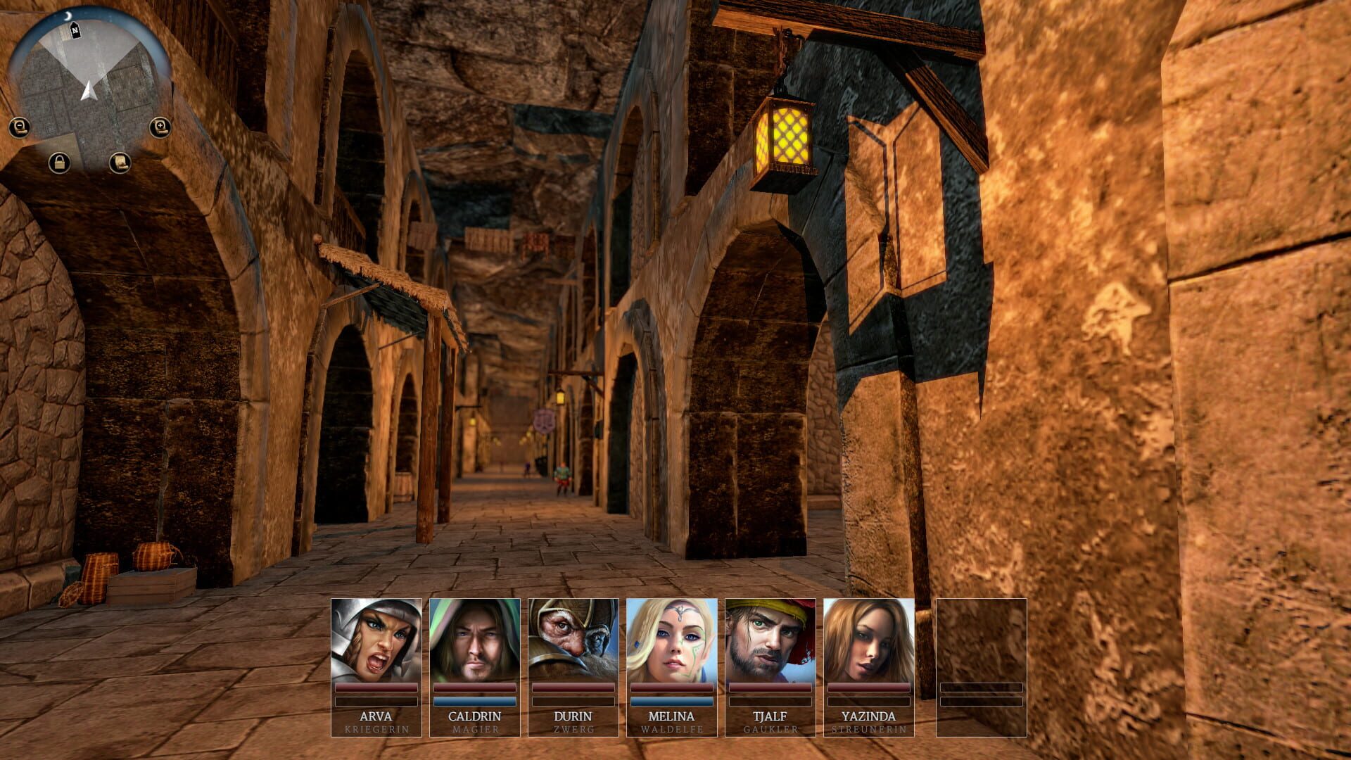 Screenshot for Realms of Arkania: Star Trail