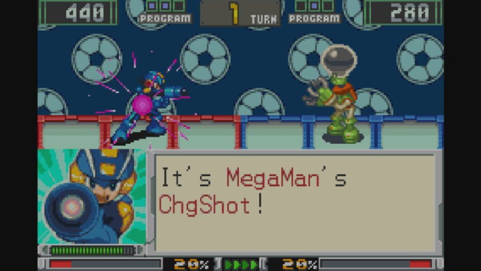 Screenshot for Mega Man Battle Chip Challenge