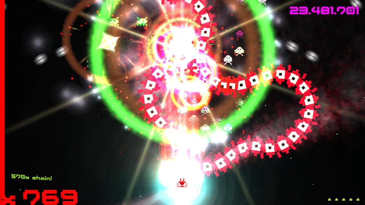 Screenshot for Hyperspace Invaders II: Pixel Edition
