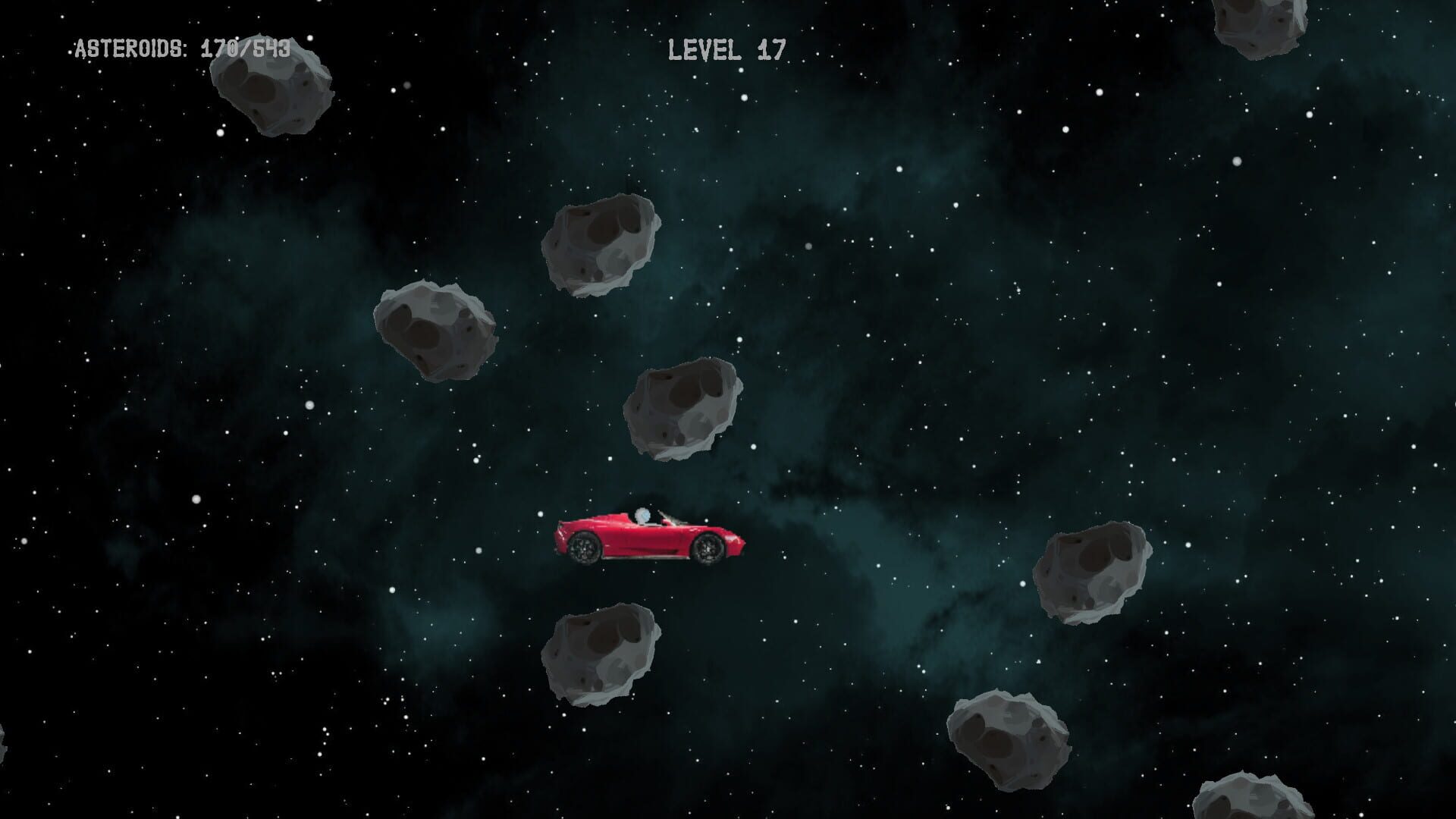 Screenshot for Starman in space