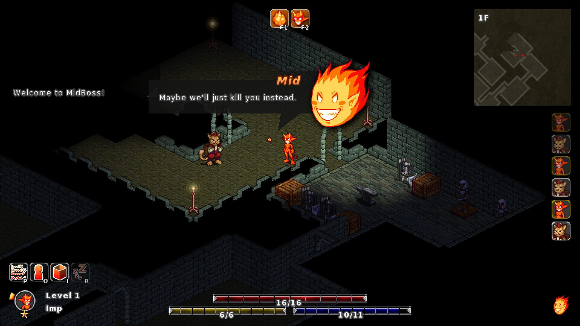 Screenshot for MidBoss