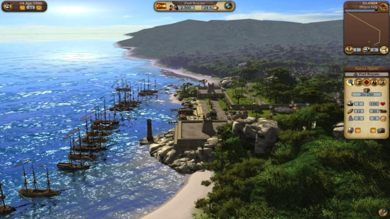 Screenshot for Port Royale 3: Dawn of Pirates