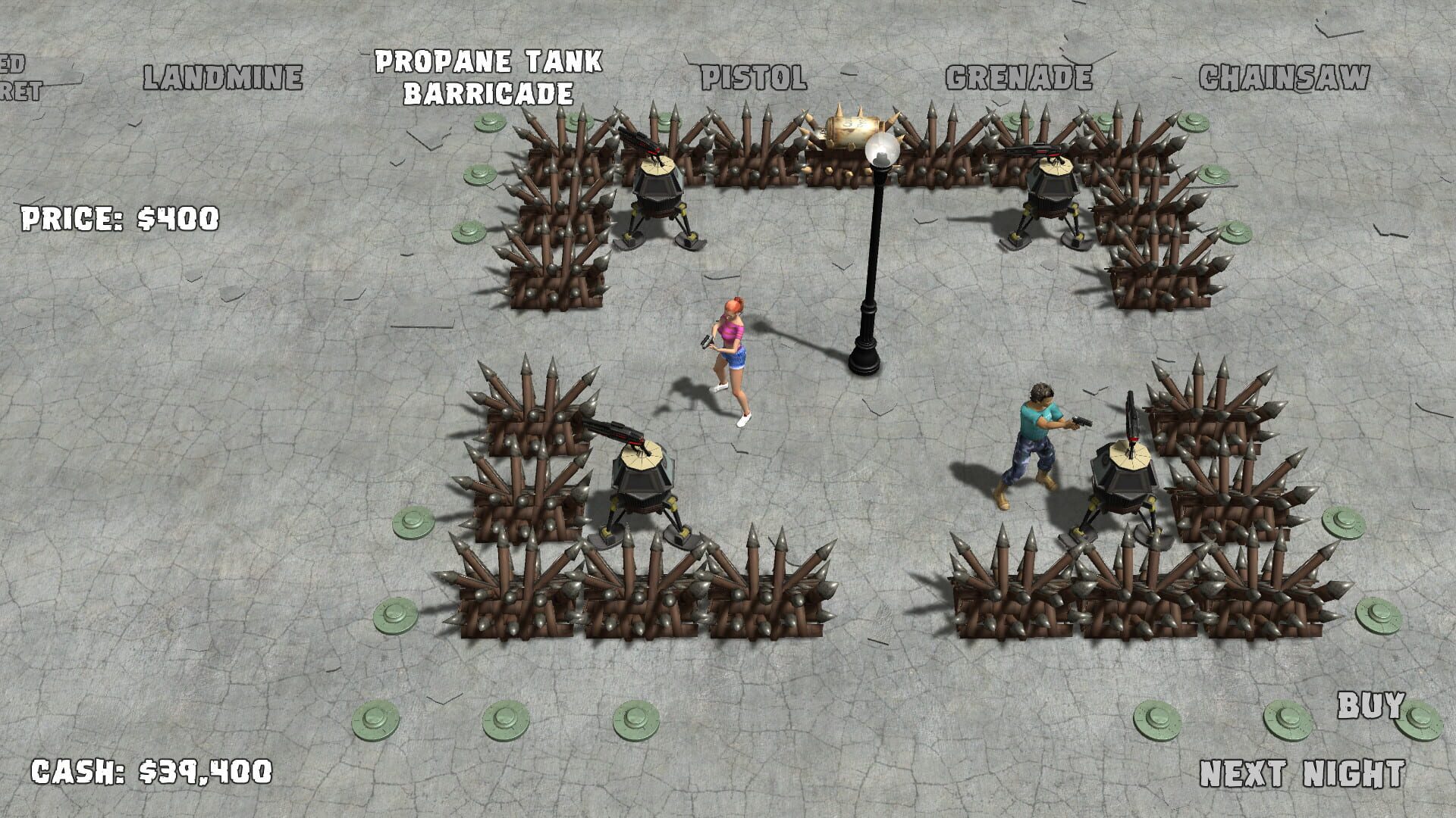 Screenshot for Yet Another Zombie Defense HD