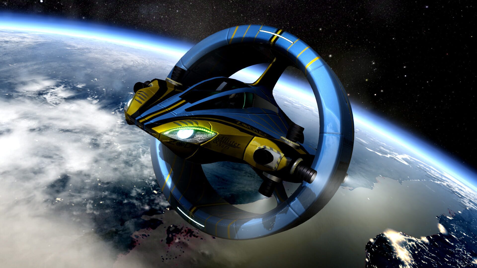 Screenshot for Orbital Racer