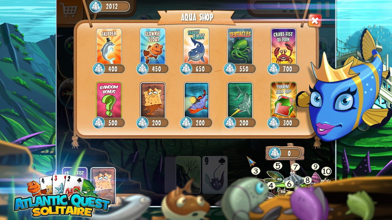 Screenshot for Atlantic Quest Solitaire
