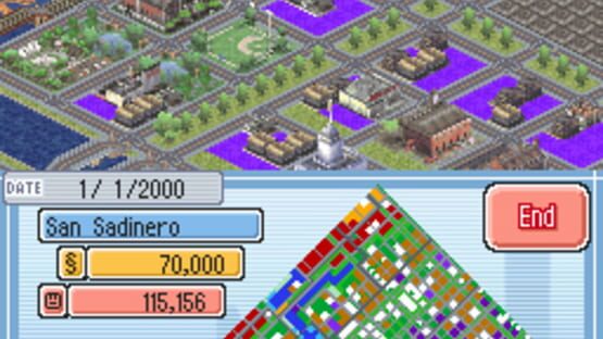 Screenshot for SimCity DS
