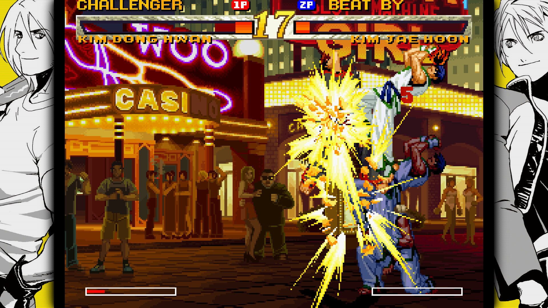 Screenshot for Garou: Mark of the Wolves