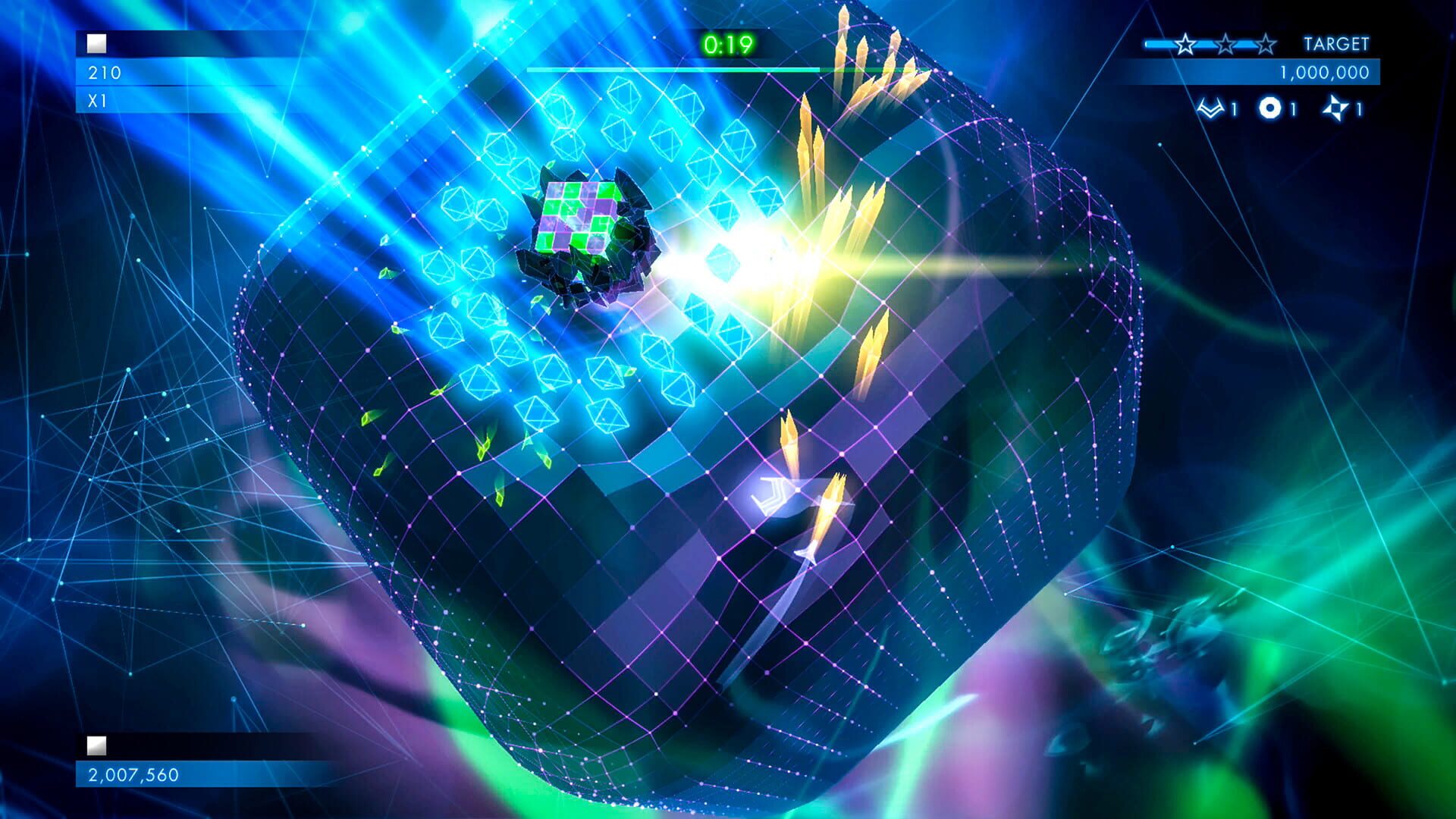 Screenshot for Geometry Wars 3: Dimensions