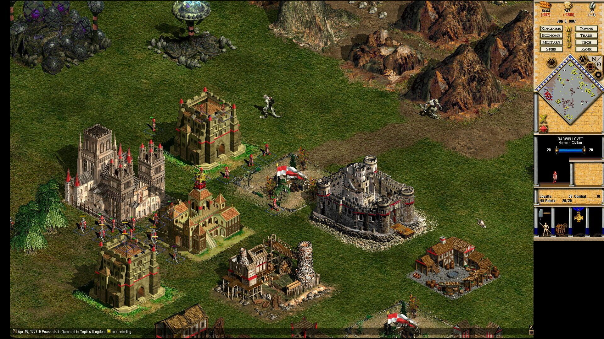 Screenshot for Seven Kingdoms 2 HD