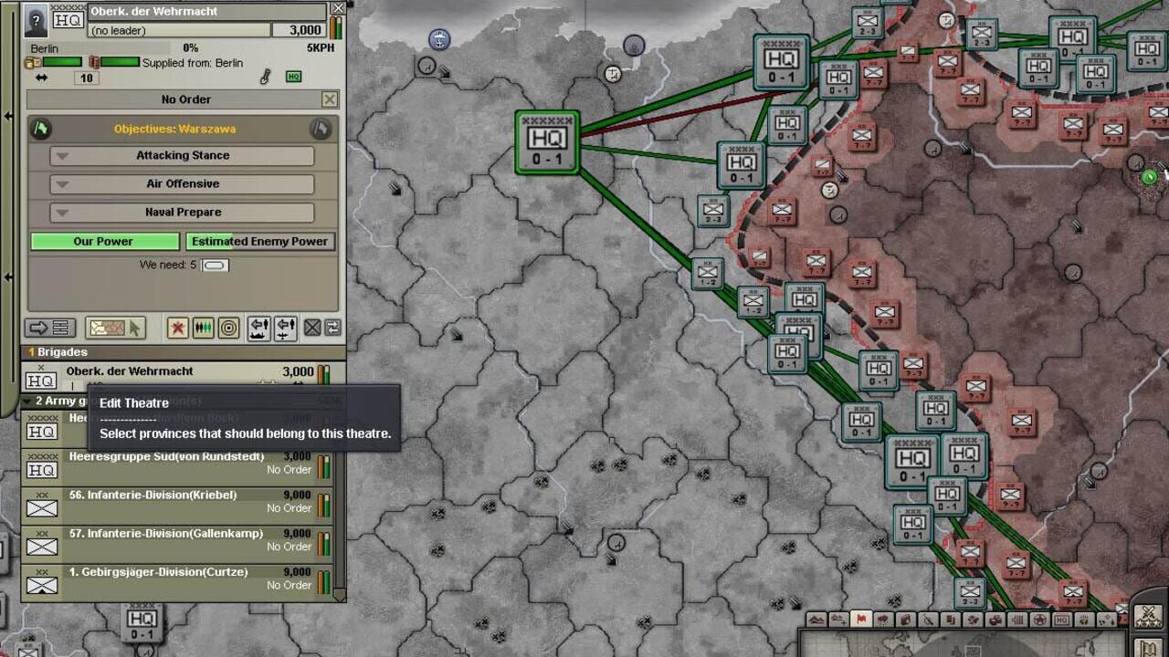 Screenshot for Hearts of Iron III: Semper Fi