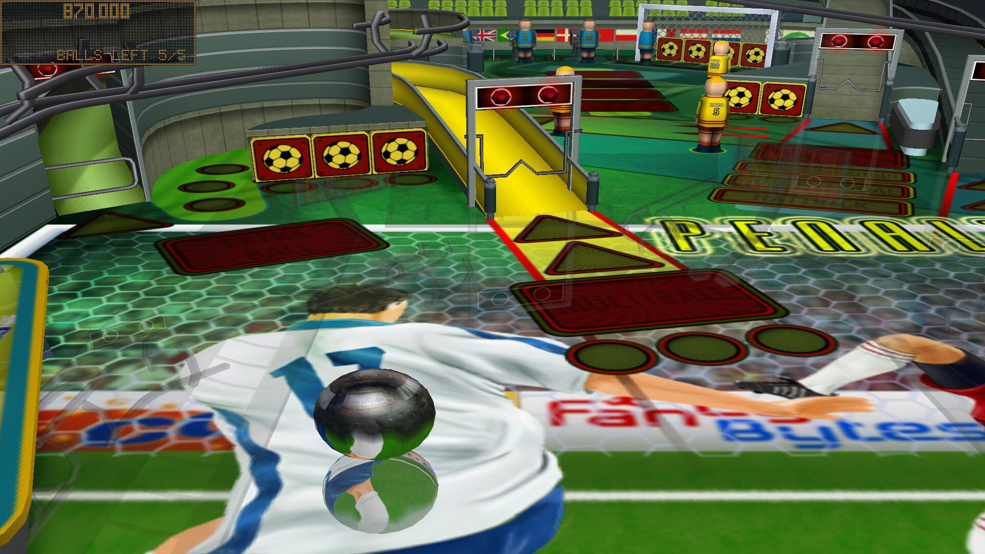 Screenshot for Soccer Pinball Thrills