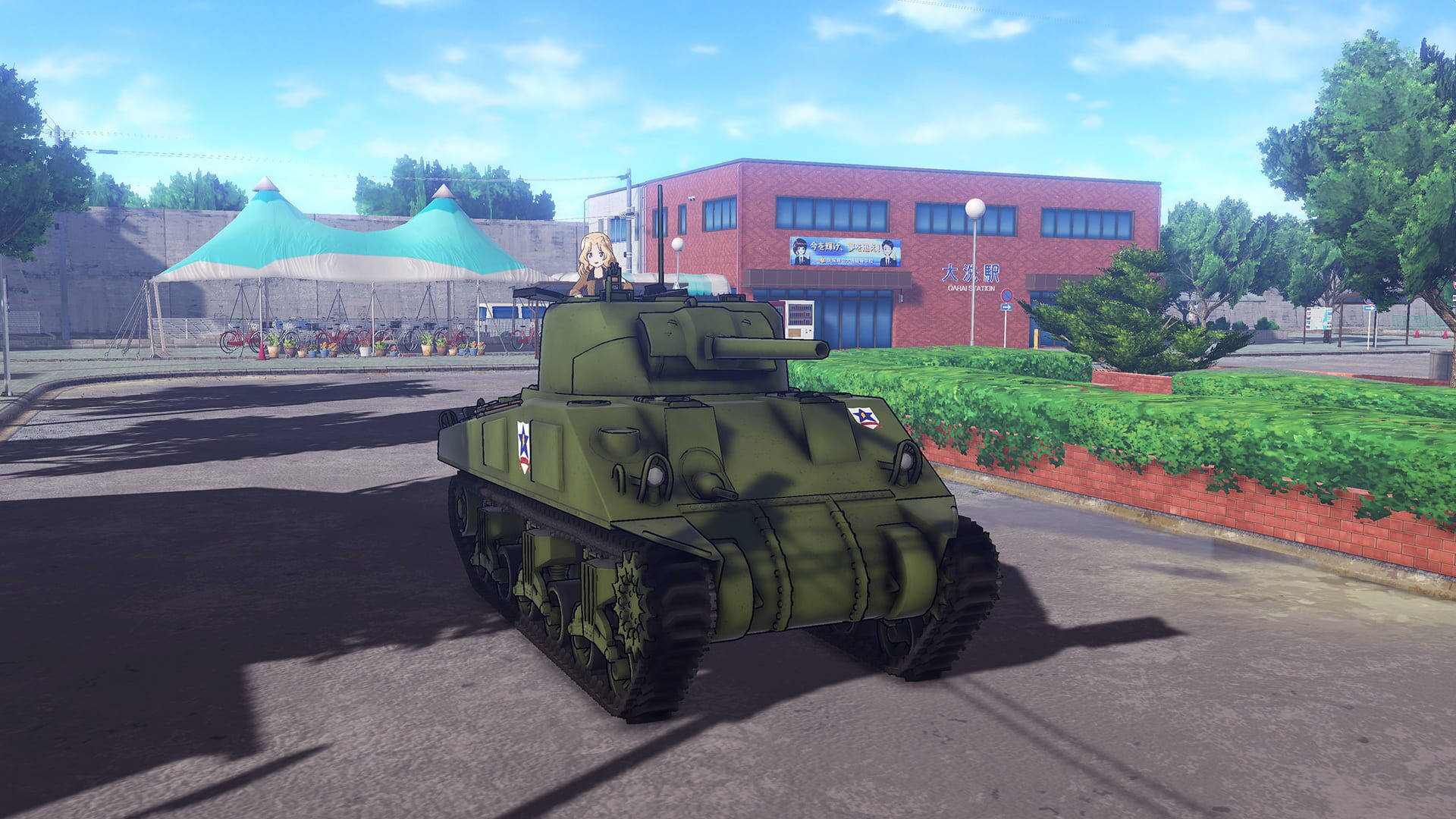 Screenshot for Girls und Panzer: Dream Tank Match