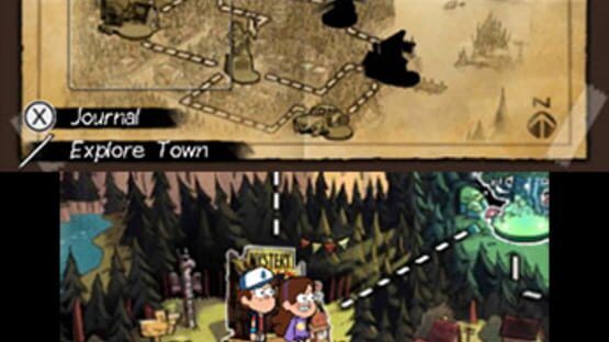 Screenshot for Gravity Falls: Legend of the Gnome Gemulets