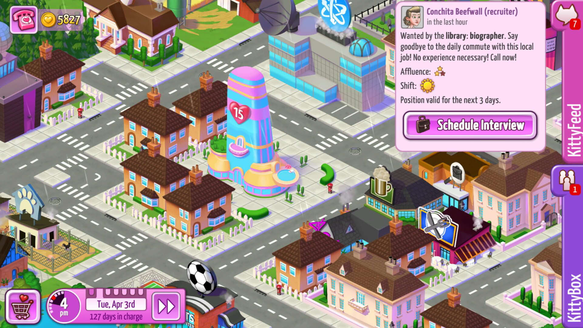 Screenshot for Kitty Powers' Love Life