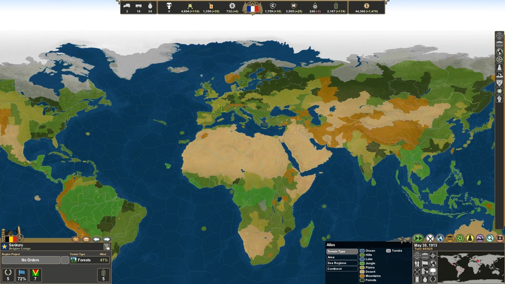 Screenshot for Making History: The Great War