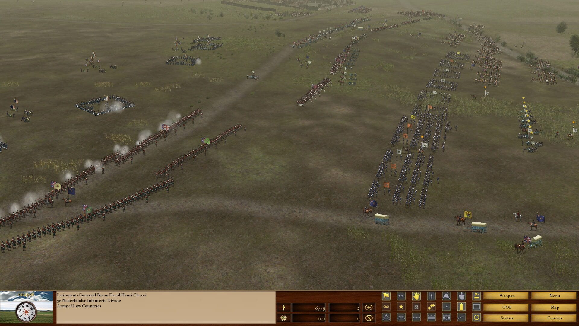 Screenshot for Scourge of War: Waterloo