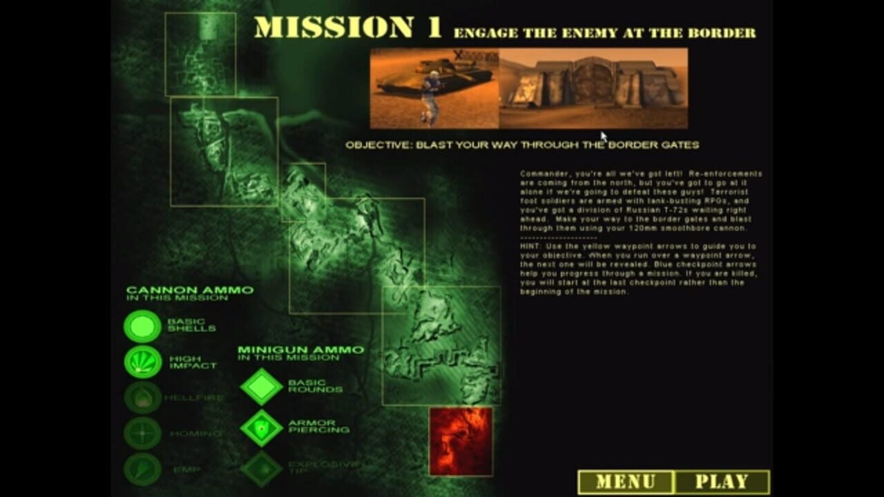 Screenshot for Desert Thunder