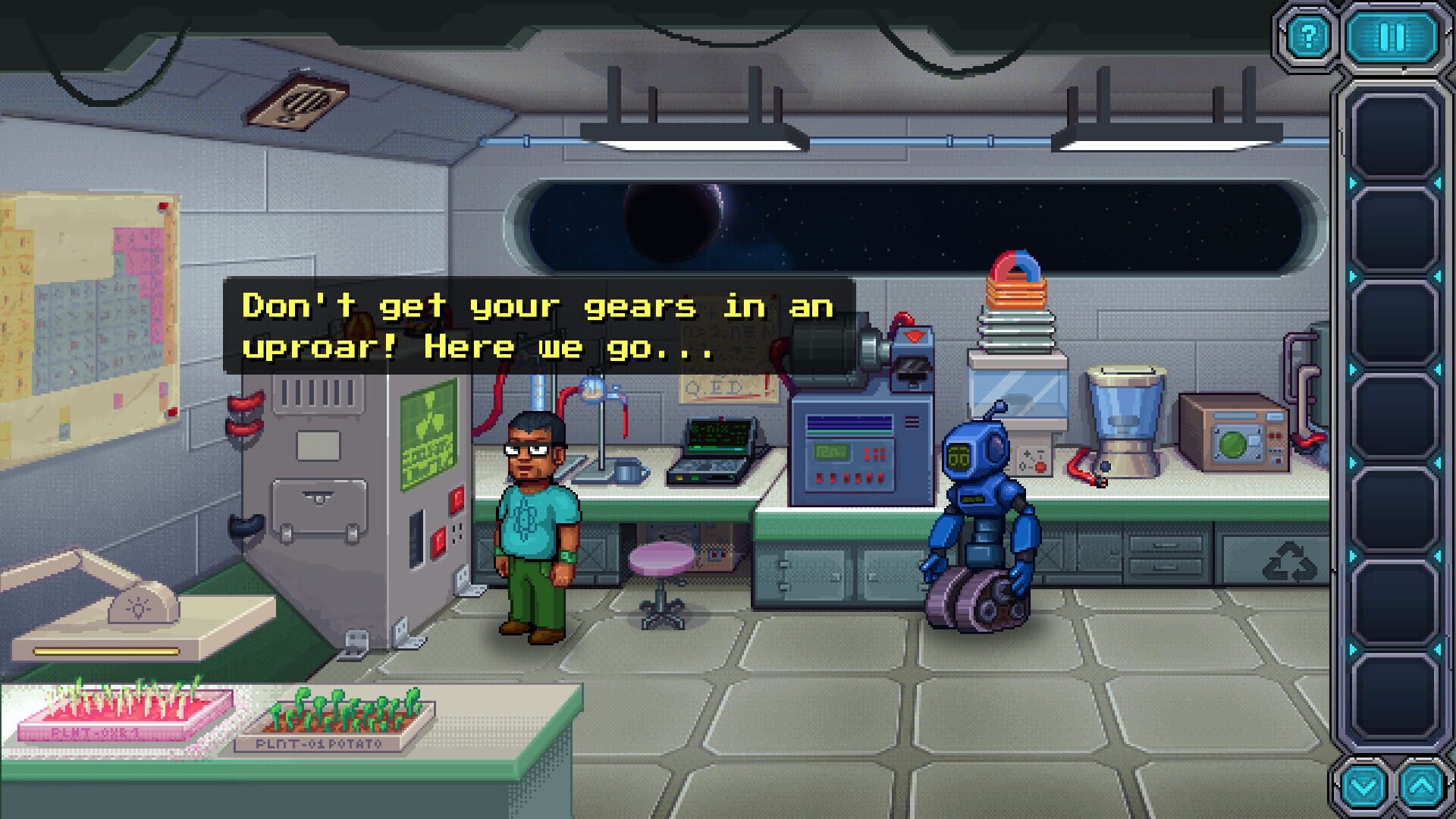 Screenshot for Odysseus Kosmos and his Robot Quest: Episode 1