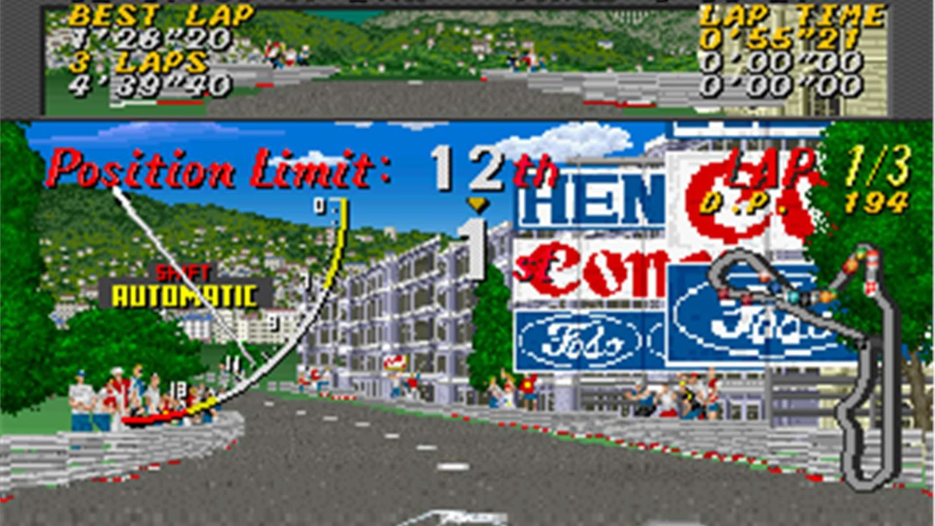 Screenshot for Super Monaco GP