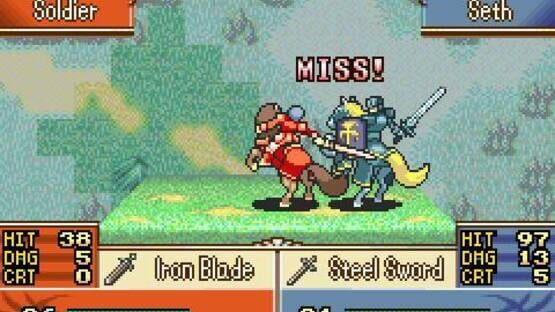 Screenshot for Fire Emblem: The Sacred Stones