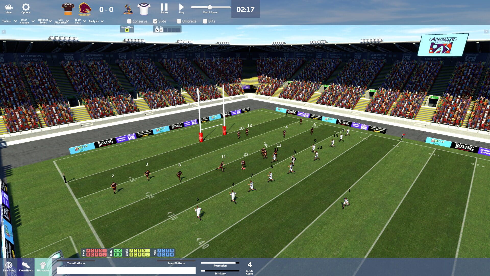 Screenshot for Rugby League Team Manager 2018