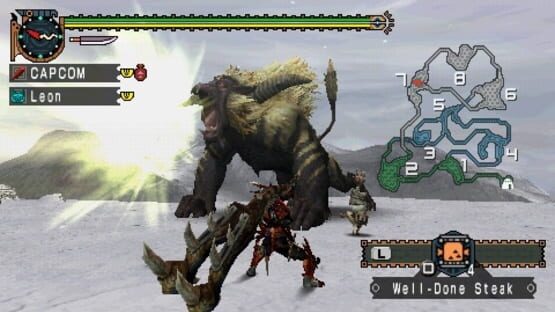 Screenshot for Monster Hunter Freedom Unite