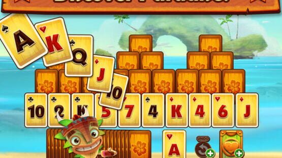 Screenshot for Tiki Solitaire TriPeaks
