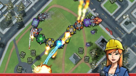 Screenshot for Colossatron: Massive World Threat