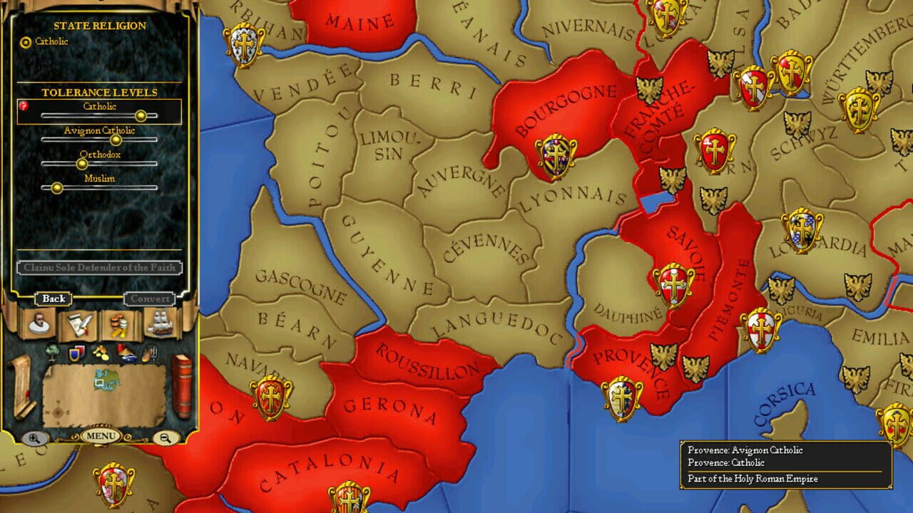 Screenshot for For The Glory: A Europa Universalis Game