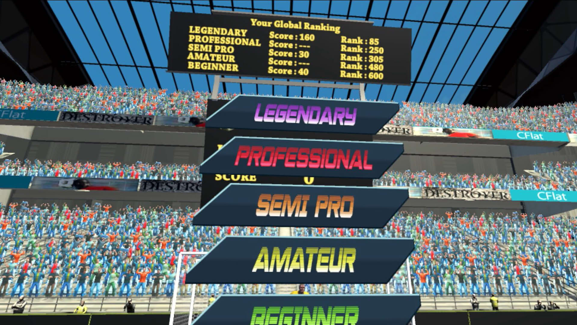 Screenshot for Head It!: VR Soccer Heading Game