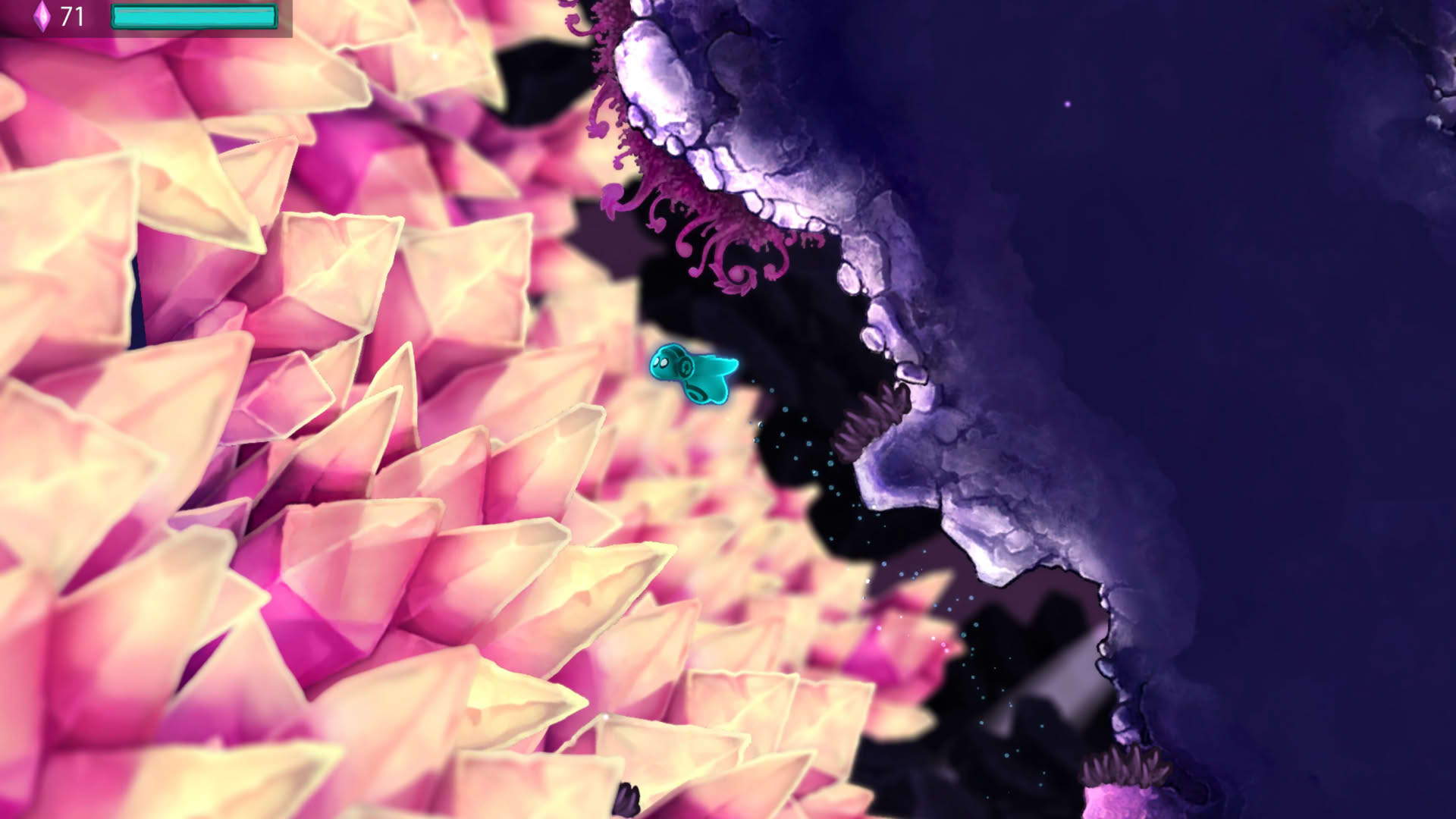 Screenshot for Beatbuddy: Tale of the Guardians
