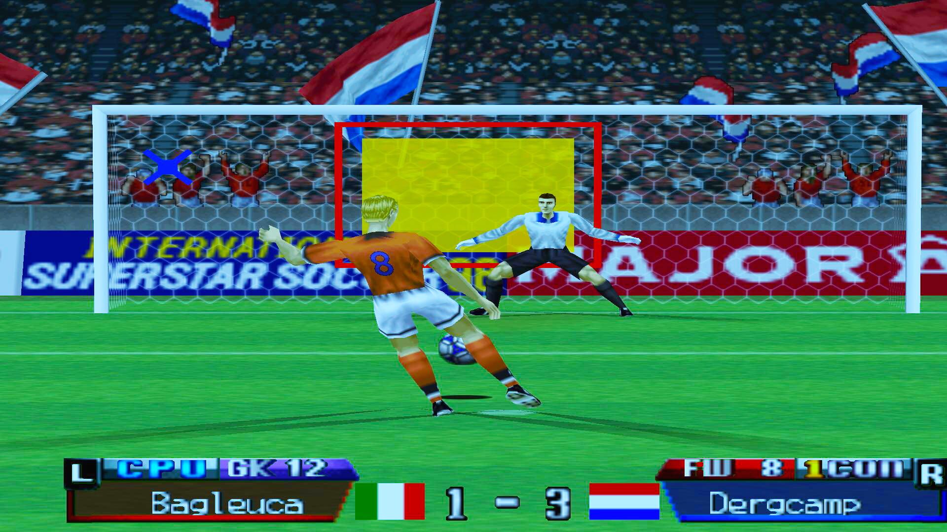 Screenshot for International Superstar Soccer '98