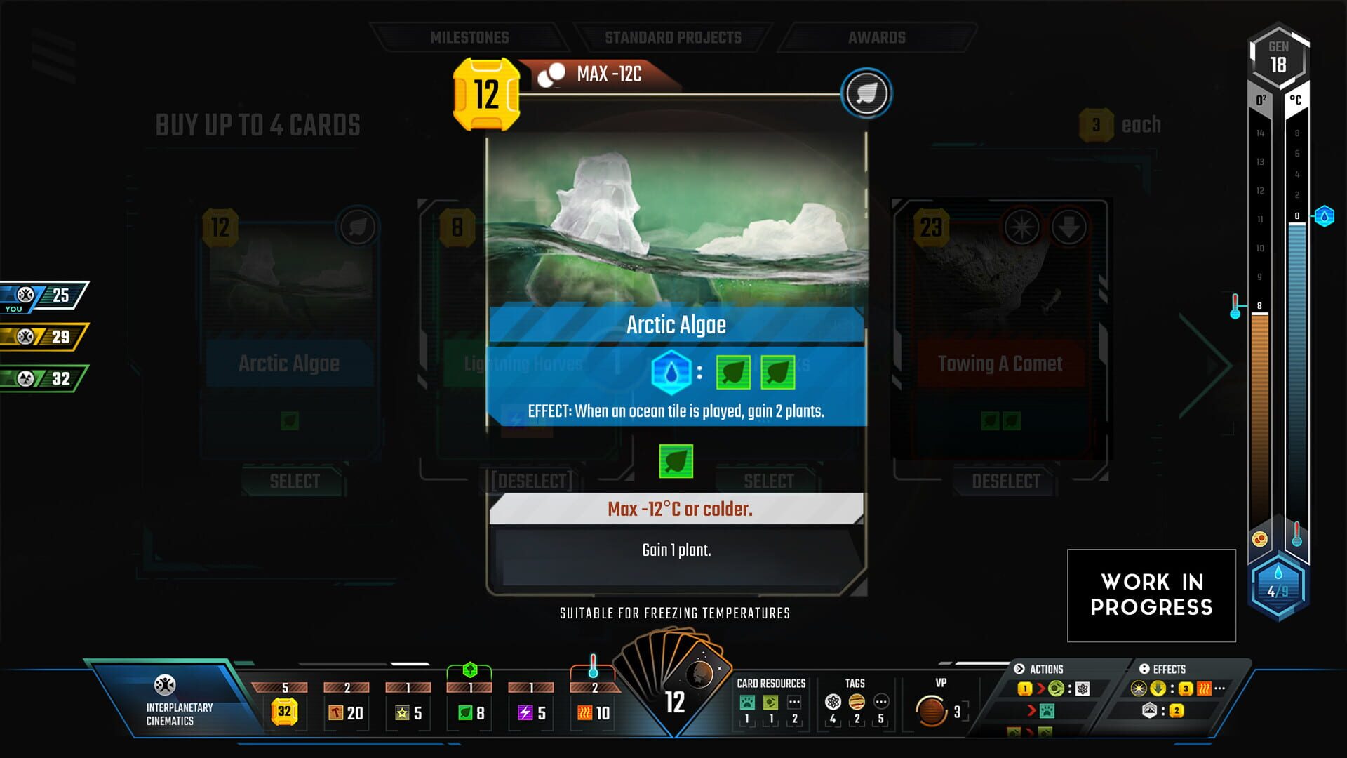 Screenshot for Terraforming Mars