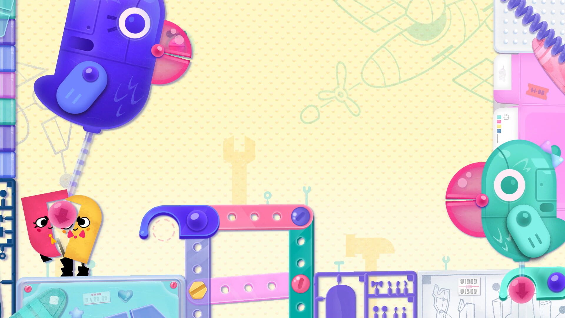 Screenshot for Snipperclips Plus: Cut It Out, Together!
