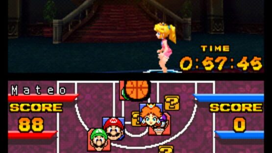 Screenshot for Mario Hoops 3-on-3