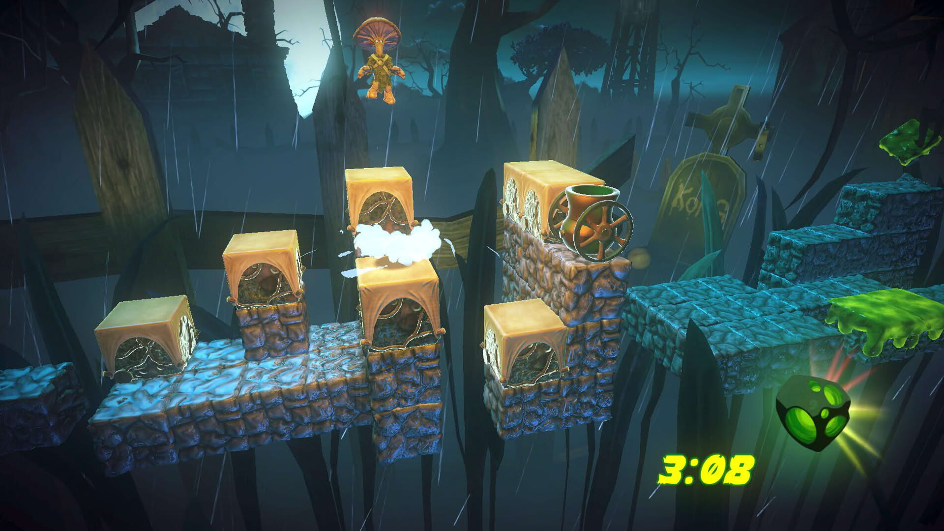 Screenshot for Mushroom Men: Truffle Trouble