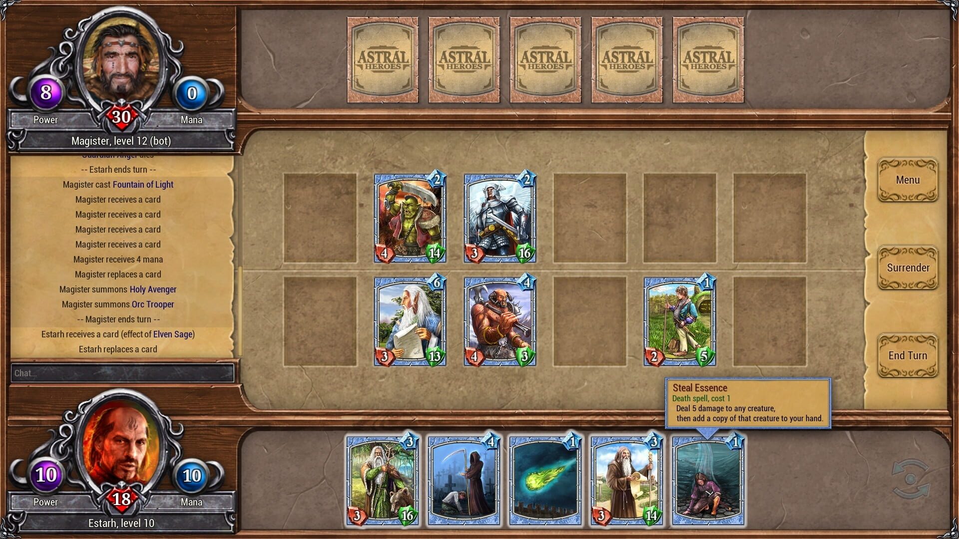 Screenshot for Astral Heroes